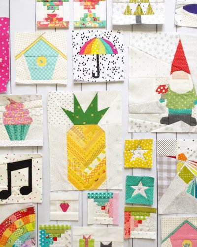 Foundation Paper Piecing Sew Along + Free Heart Block Pattern - Center ...