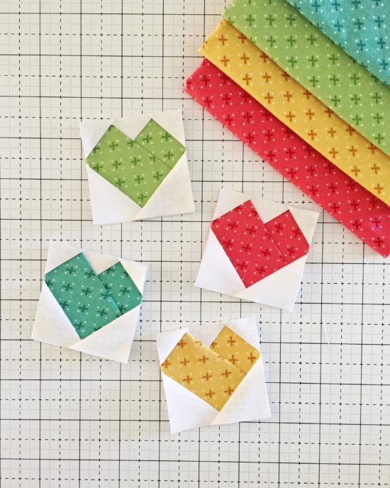 Foundation Paper Piecing Sew Along + Free Heart Block Pattern Center